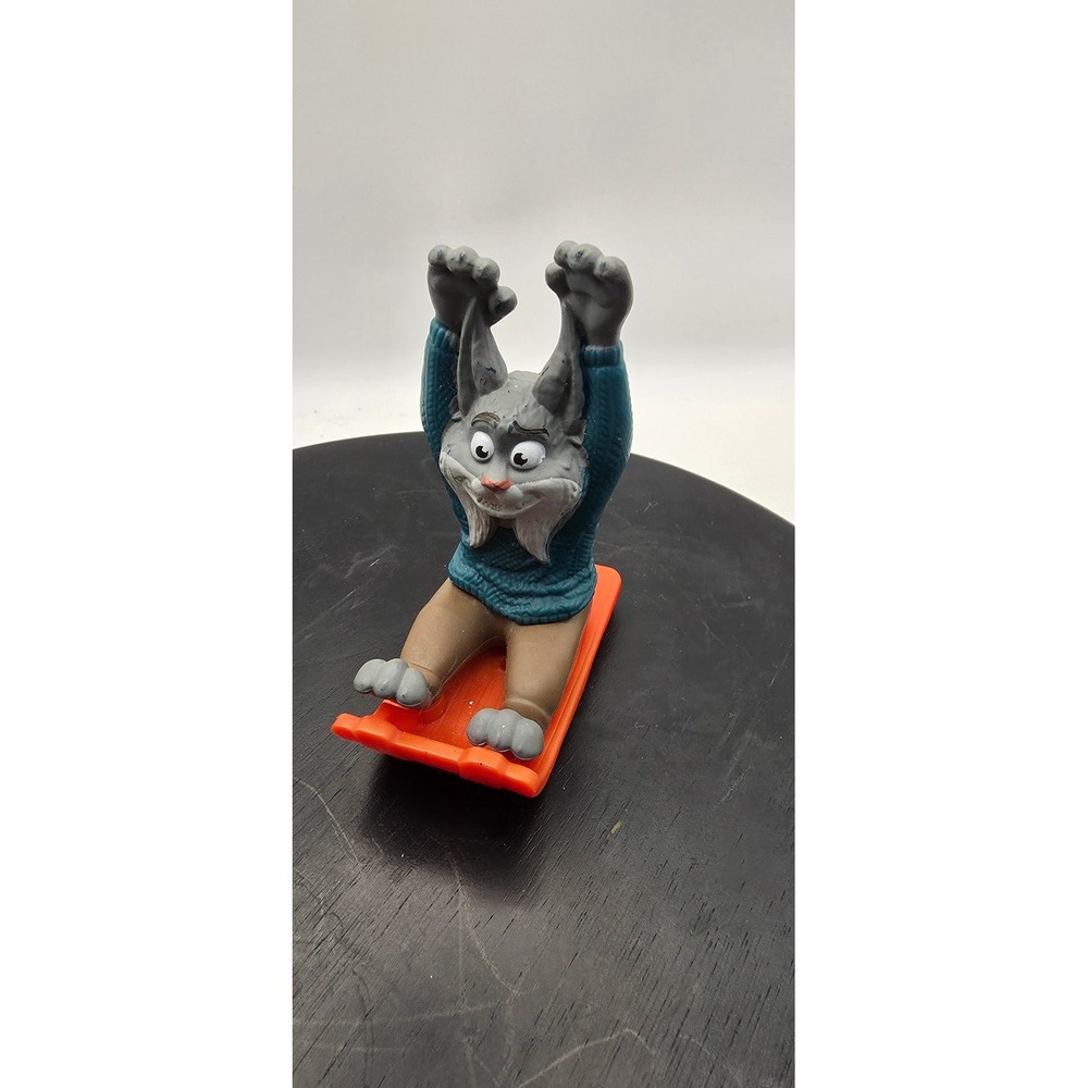 Disney Zootopia Gary the Wolf McDonalds Happy Meal Toy 2023 Sledding Figure